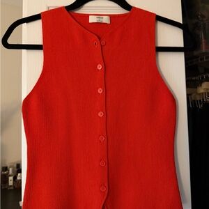 Wilfred Sleeveless Button-Down Shirt